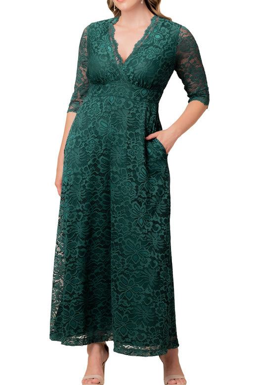 Maria Lace Evening Gown - Plus