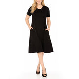Women's Tee Swing Midi Dress