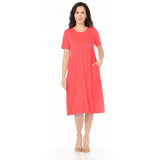 Women's Tee Swing Midi Dress