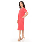 Women's Tee Swing Midi Dress