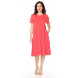 Women's Tee Swing Midi Dress