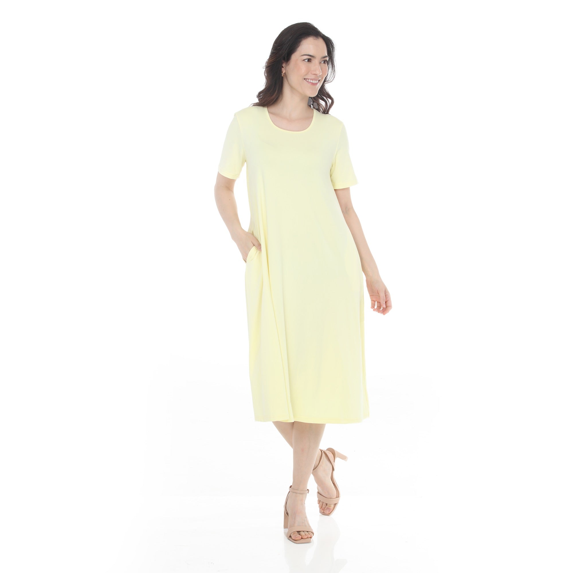 Women's Tee Swing Midi Dress