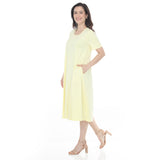 Women's Tee Swing Midi Dress