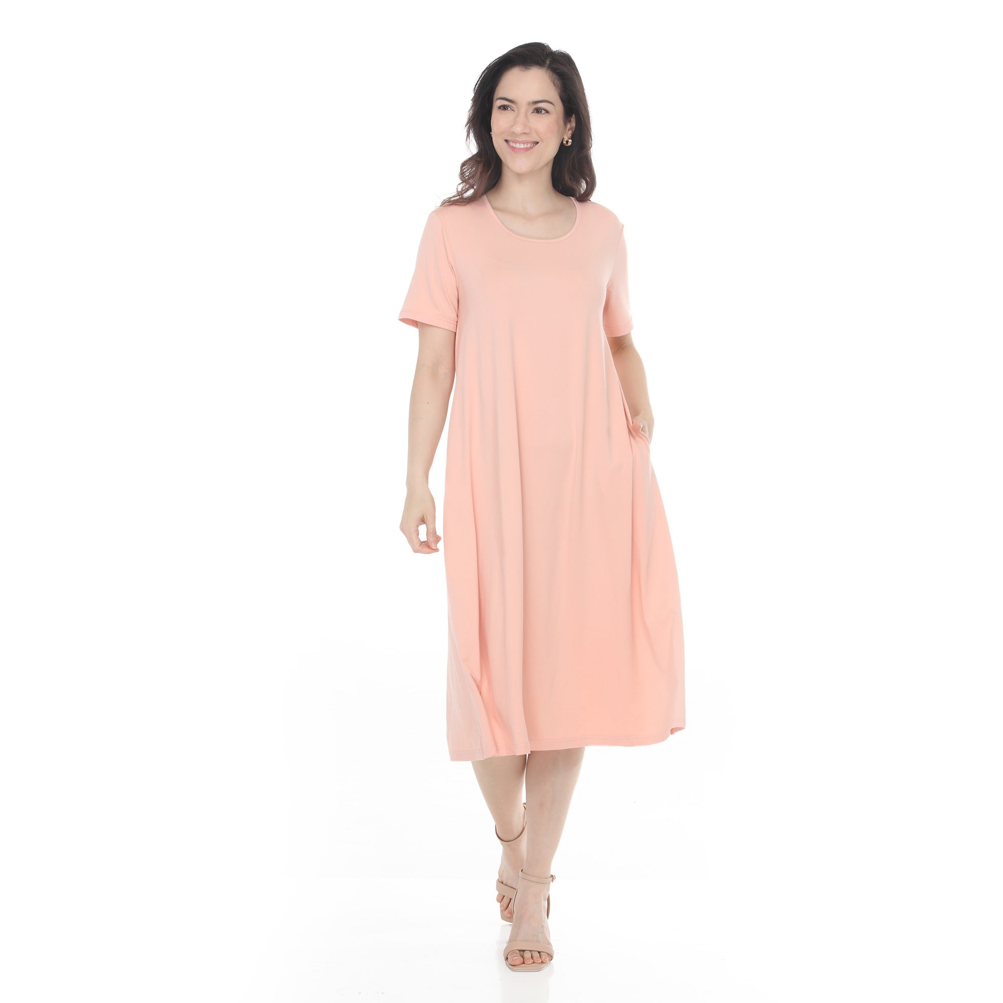 Women's Tee Swing Midi Dress