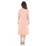 Women's Tee Swing Midi Dress