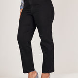 Westport Signature Black Straight Leg Jeans - Plus