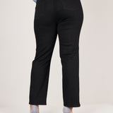 Westport Signature Black Straight Leg Jeans - Plus