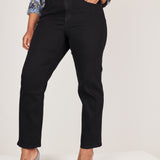 Westport Signature Black Straight Leg Jeans - Plus