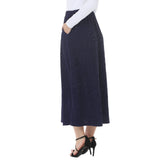 Women's Rhinestone Embellished A-Line Maxi Skirt