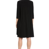 R & M Richards 2 Piece Jacket Dress in Black/White