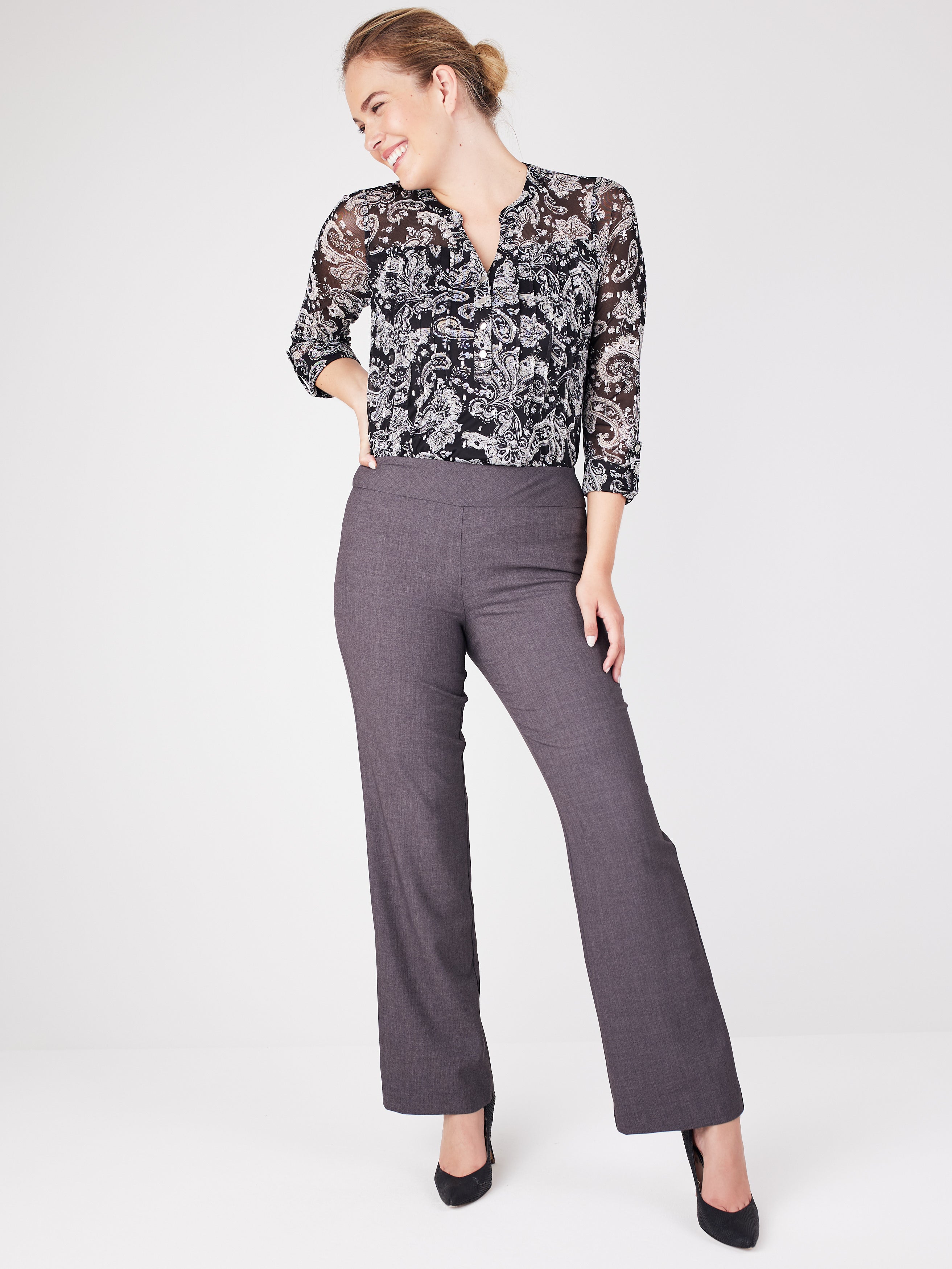 Roz & Ali™ Secret Agent Pull On Tummy Control Pants