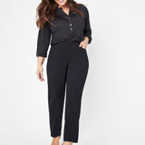 Roz & Ali™ Secret Agent Pull On Tummy Control Pants With L Pockets, Short Length Plus