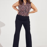 Roz & Ali™ Secret Agent Pull On Tummy Control Pants With L Pockets, Plus
