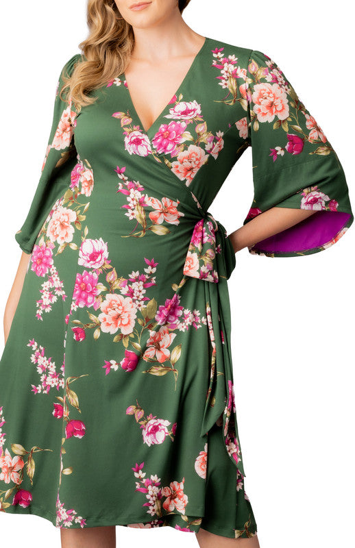 Gemini Wrap Dress - Plus Dressbarn Gemini Wrap Dress - Plus Dressbarn