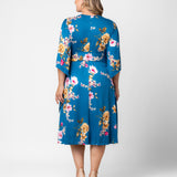 Gemini Wrap Dress - Plus