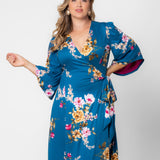 Gemini Wrap Dress - Plus