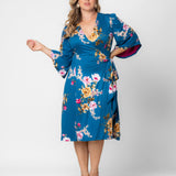 Gemini Wrap Dress - Plus