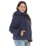 Women's Hooded Quilted Puffer Coat