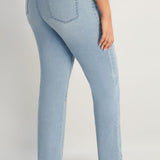 Westport Signature Straight Leg in Light Wash - Plus