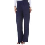 Women's Rhinestone Embellished Straight-Leg Pants