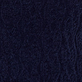 Alfred Dunner Cable Pullover Chenille Sweater - Navy - Plus