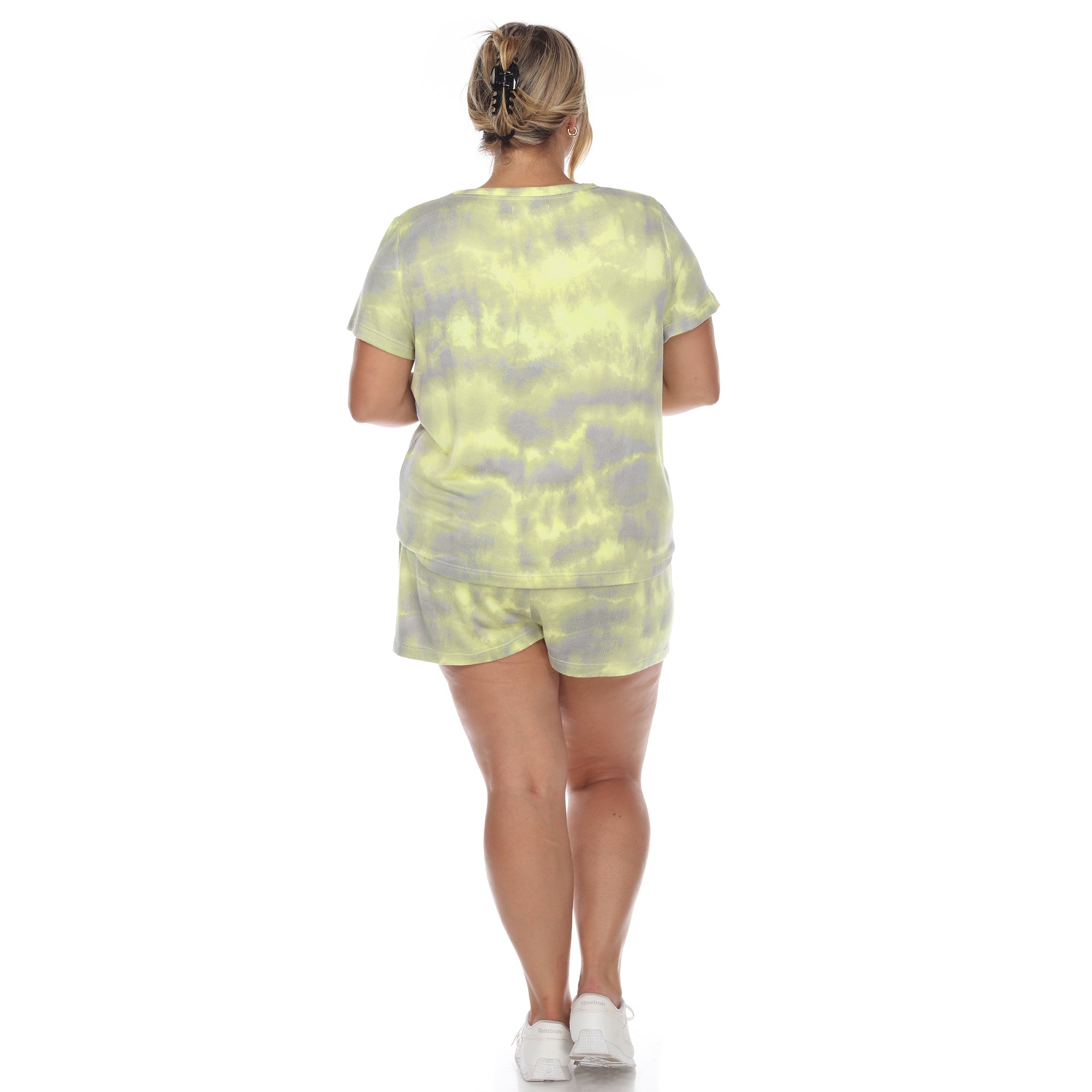 2 Piece Top & Shorts Lounge Set - Plus - DressbarnLounge Sets