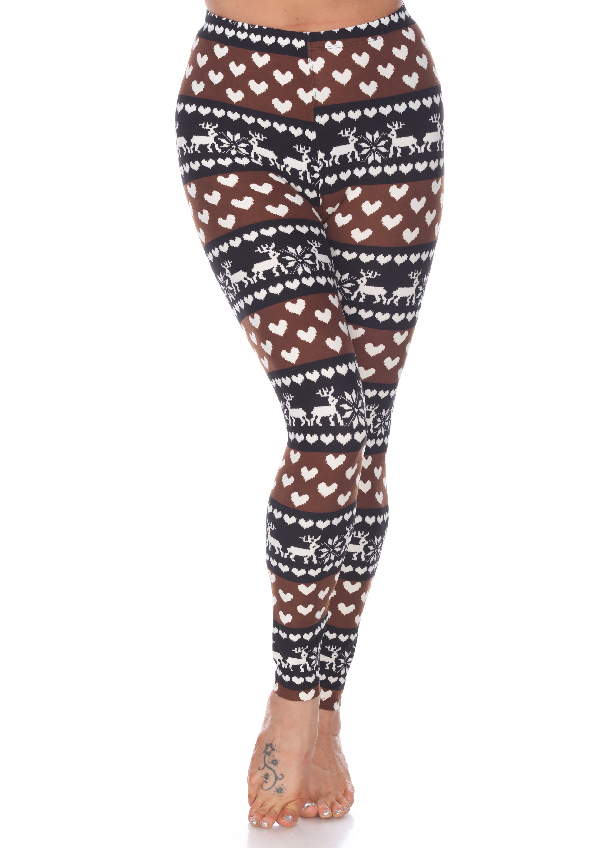 Women's One Size Fits Most Printed Leggings