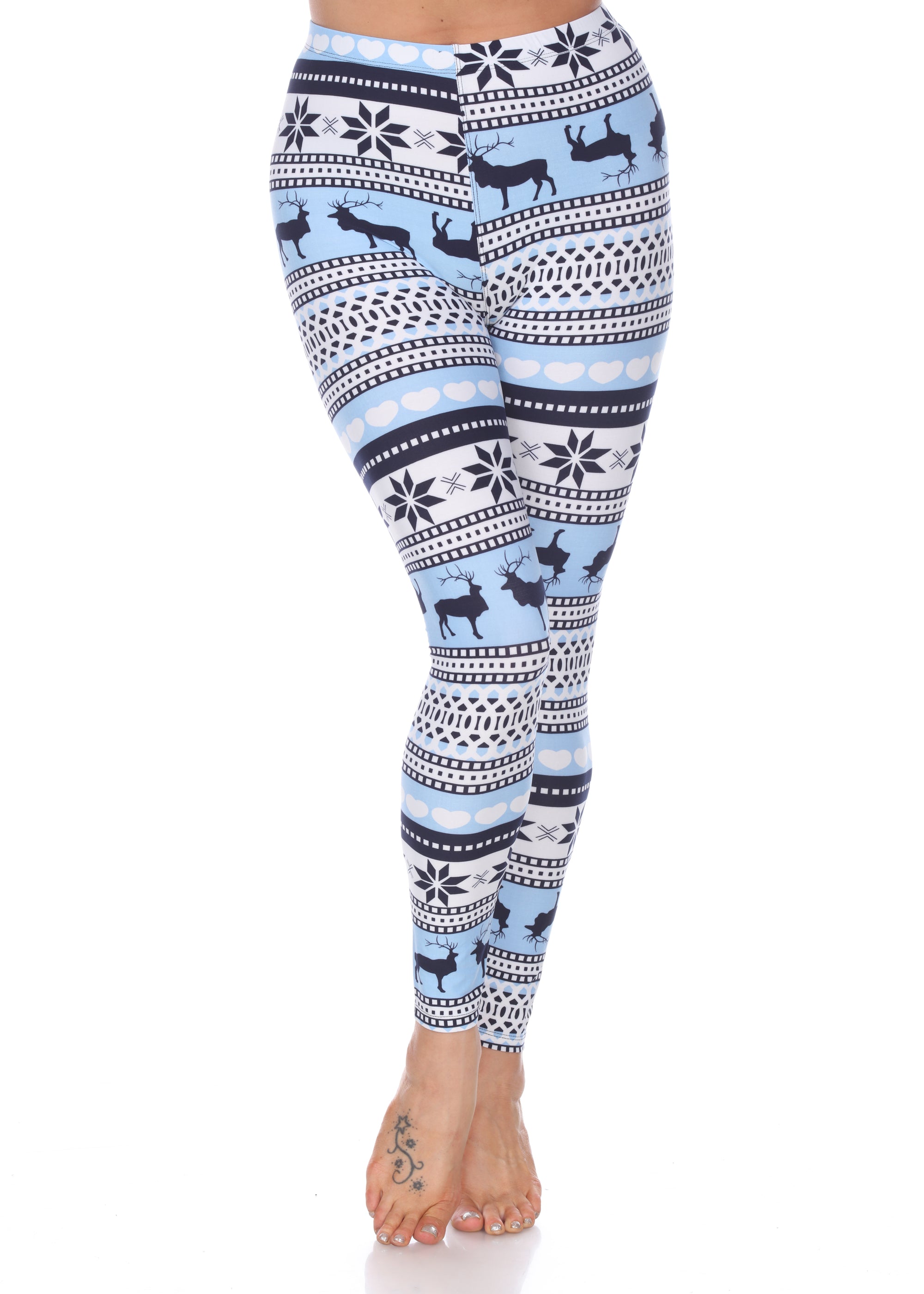 Women's One Size Fits Most Printed Leggings