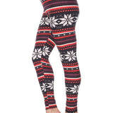 Women's One Size Fits Most Printed Leggings