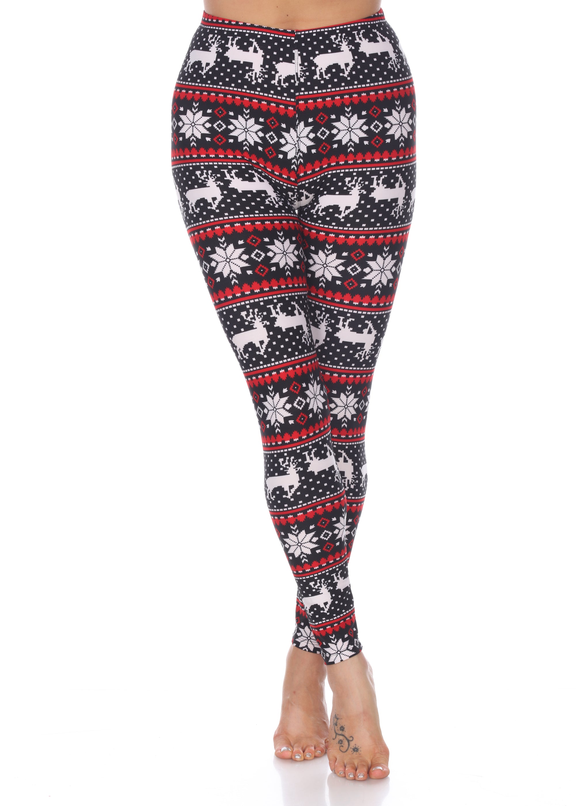 Women's One Size Fits Most Printed Leggings