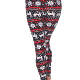 Women's One Size Fits Most Printed Leggings