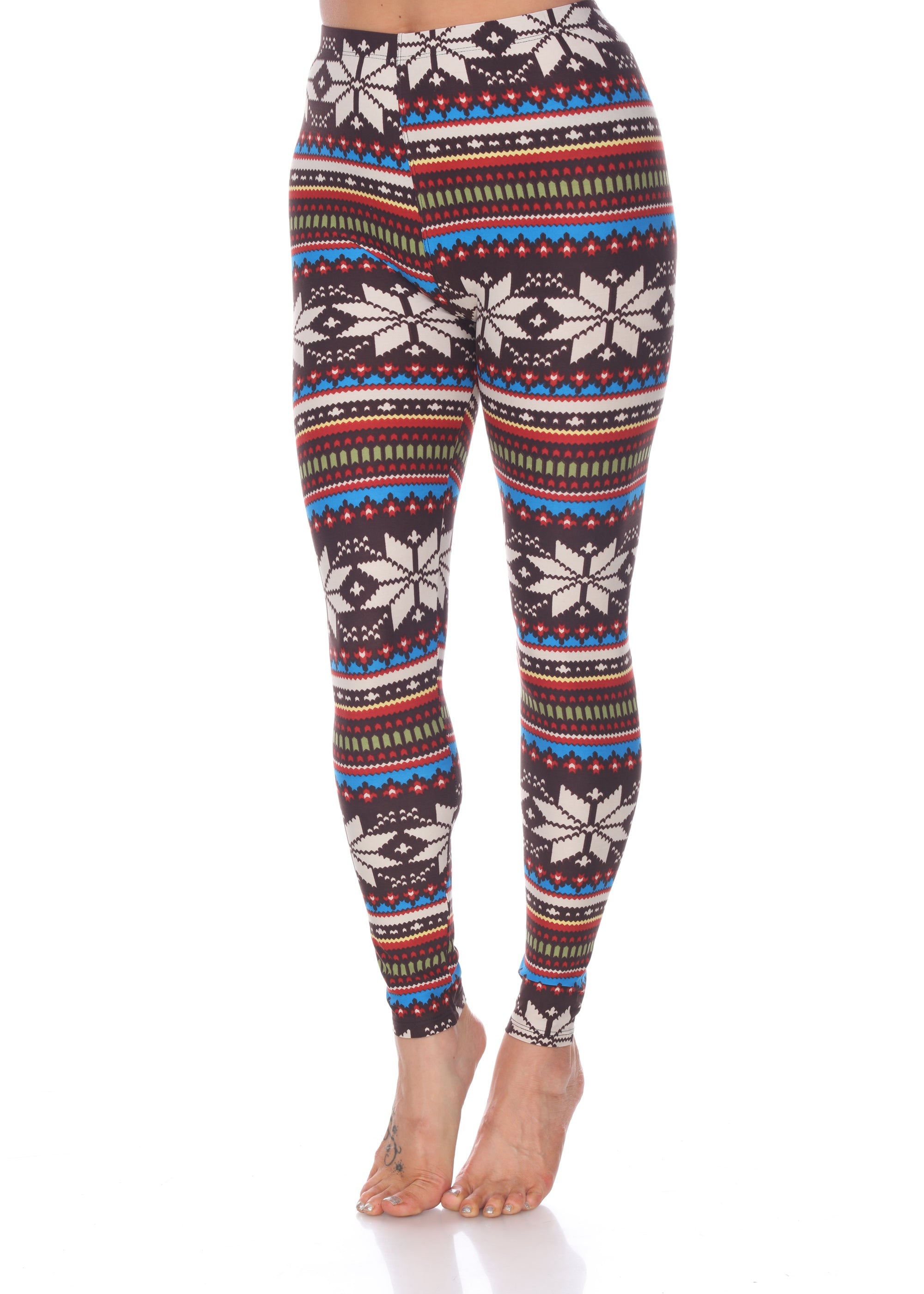 Women's One Size Fits Most Printed Leggings