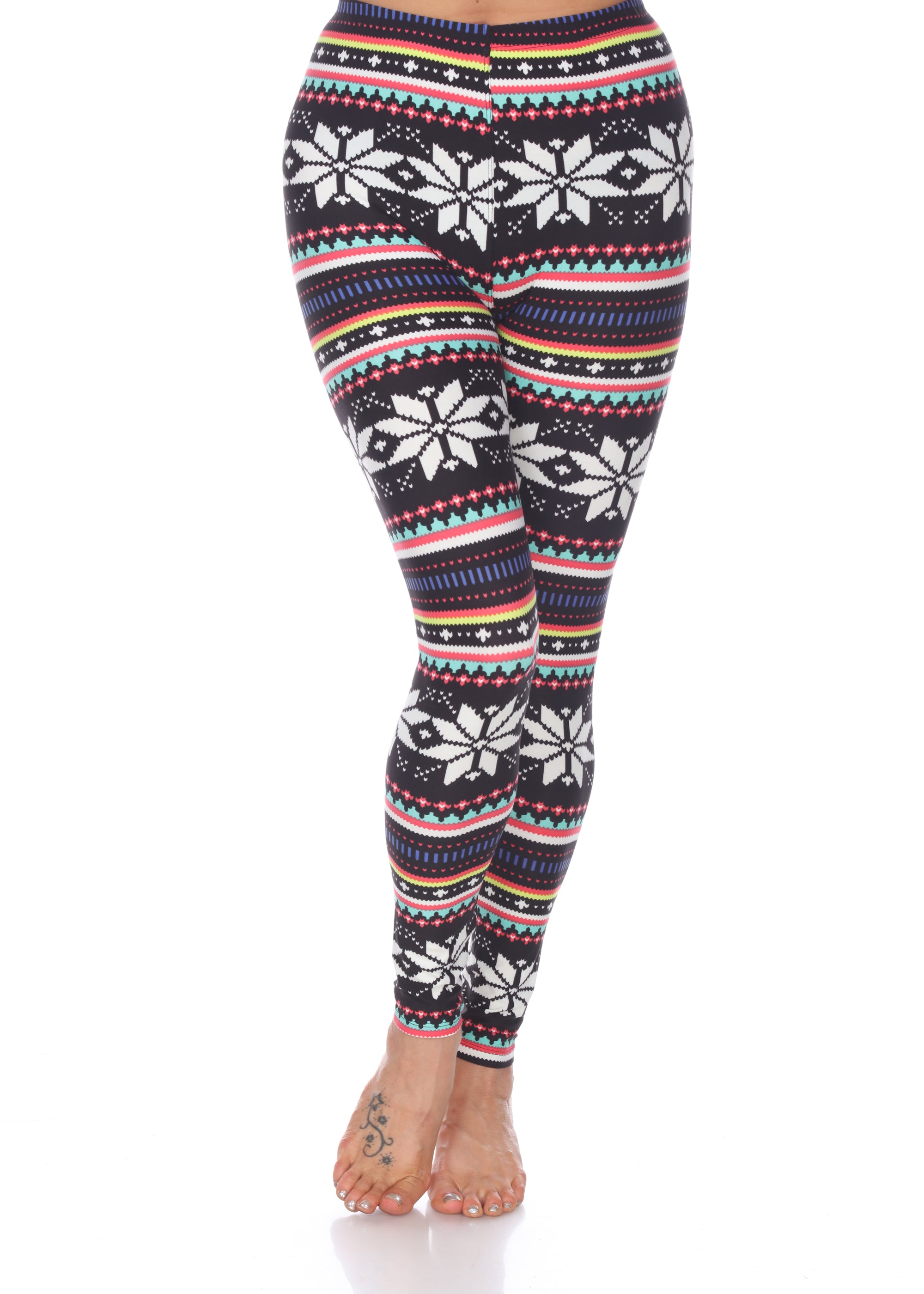 Women's One Size Fits Most Printed Leggings