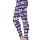 Women's One Size Fits Most Printed Leggings