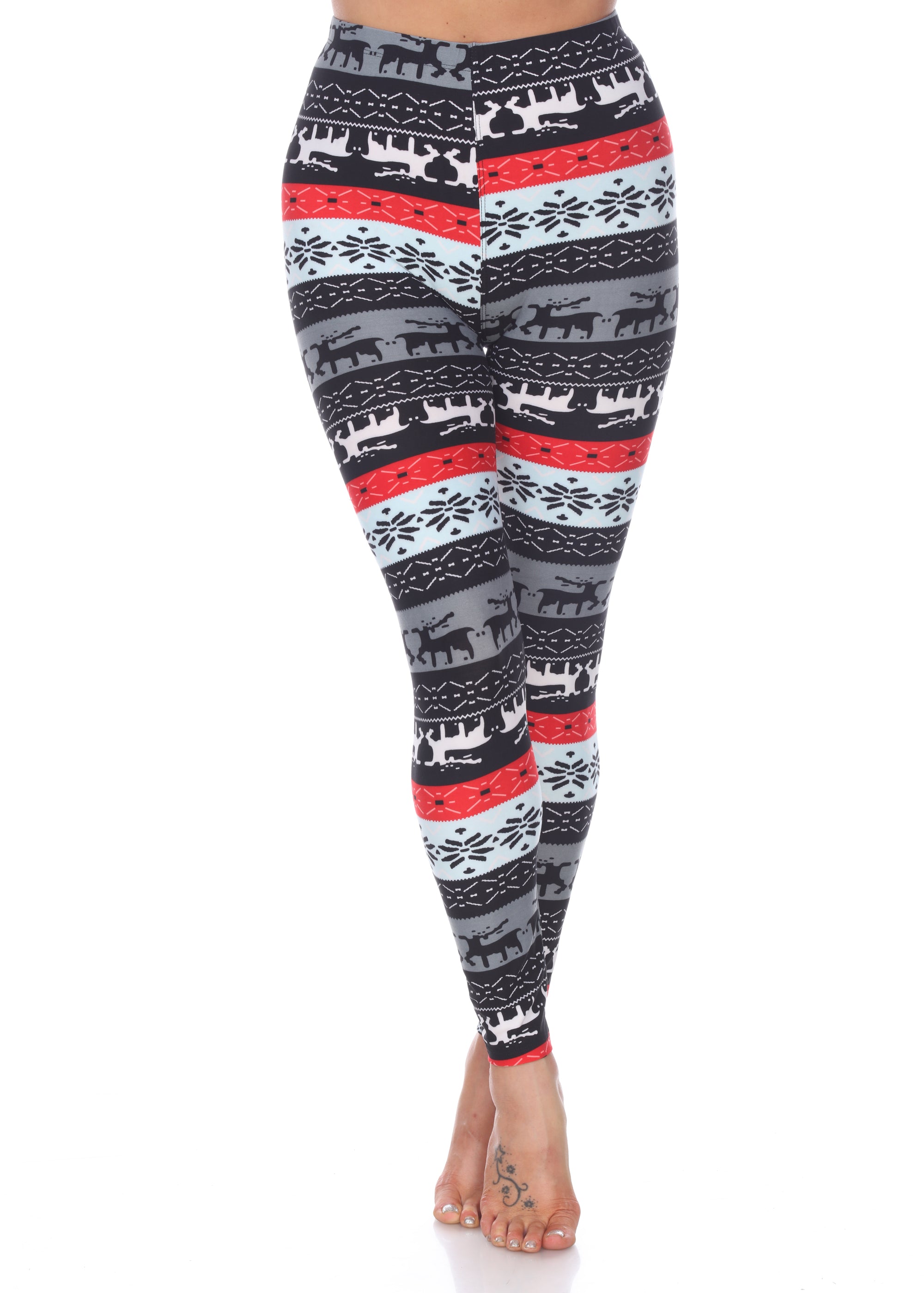 Women's One Size Fits Most Printed Leggings