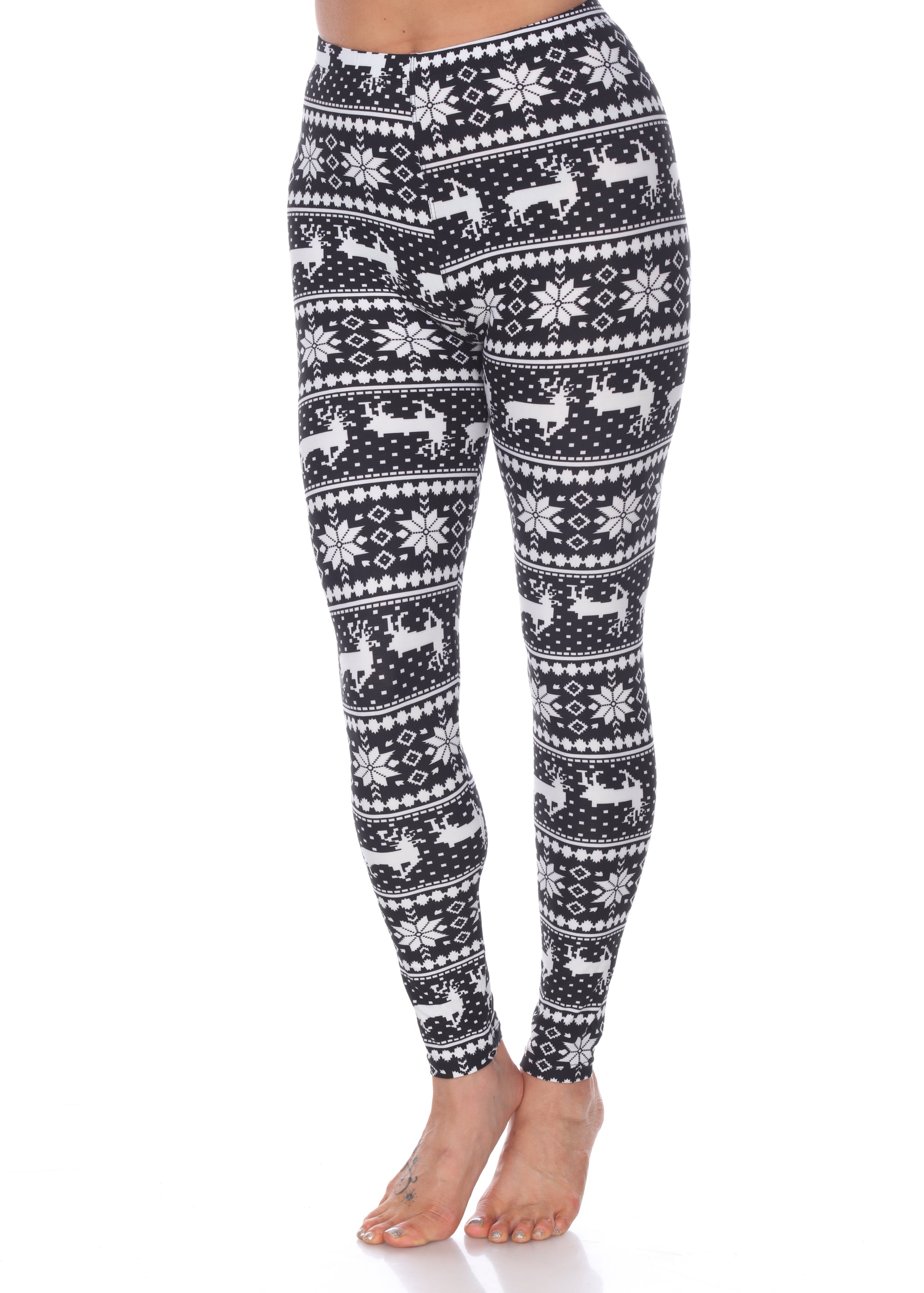 Women's One Size Fits Most Printed Leggings