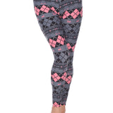 Women's One Size Fits Most Printed Leggings