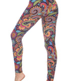 Women's One Size Fits Most Printed Leggings