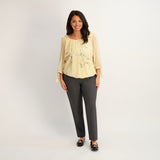 Roz & Ali™ Secret Agent Pants Tummy Control  Slim Leg Pants - Plus