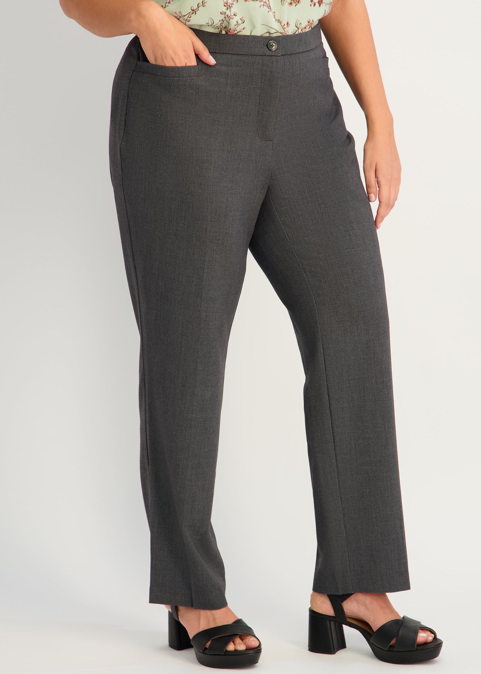 Roz & Ali Secret Agent Tummy Control Trouser Leg Roz & Ali Secret Agent Tummy Control Trouser Leg