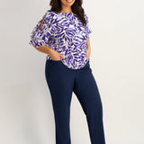 Roz & Ali™ Secret Agent Tummy Control Taper Pants - Plus
