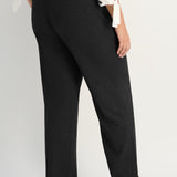 Roz & Ali™ Secret Agent Pull On Tummy Control Pants Straight Leg - Plus