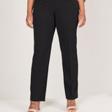 Roz & Ali™ Secret Agent Pull On Tummy Control Pants Cateye Pockets with Rivets, Tall Length
