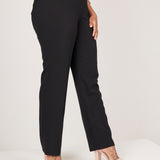 Roz & Ali™ Secret Agent Pull On Tummy Control Pants Cateye Pockets with Rivets, Tall Length
