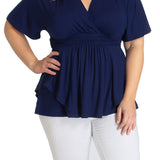 Promenade Top - Nouveau Navy - Plus
