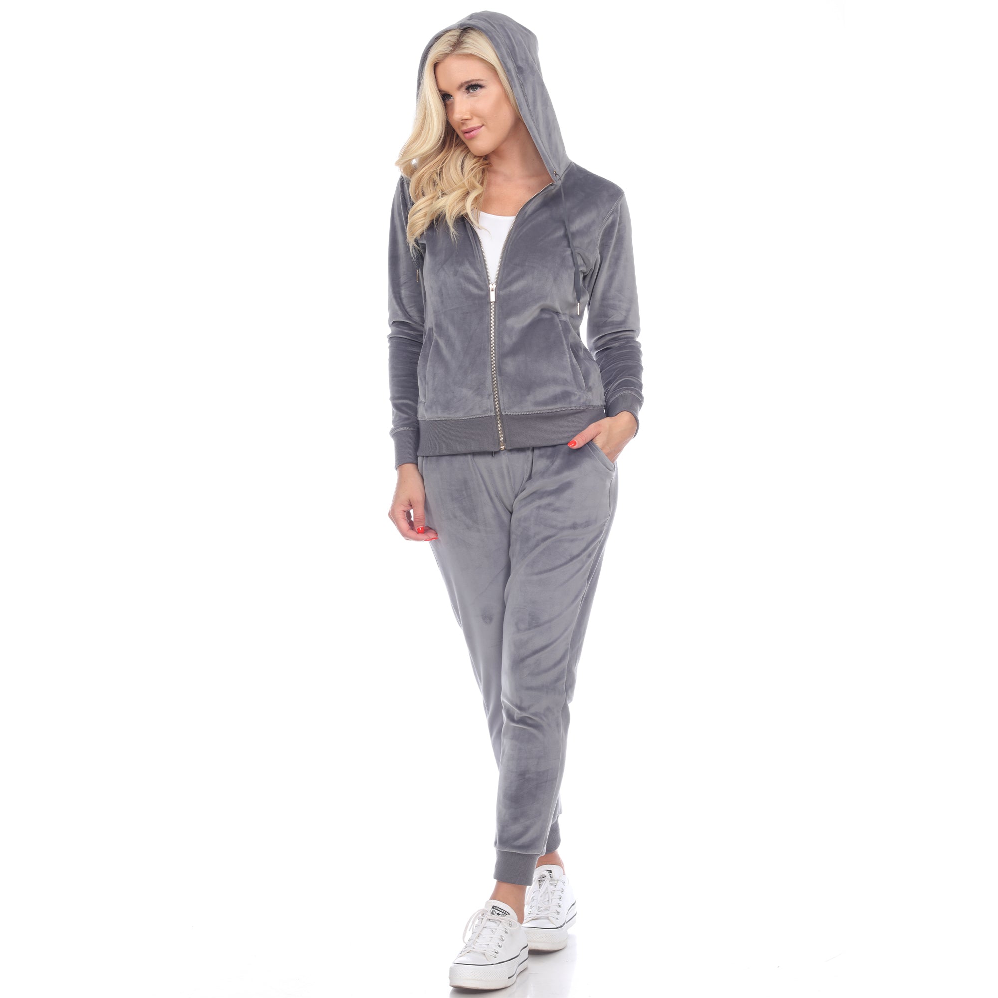 White-Mark-Women's-2-Piece-Velour-Tracksuit-Set-Outfit-Sets