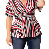 Boulevard Stripe Top - Plus