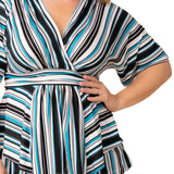 Boulevard Stripe Top - Plus