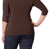 Femme Fatale Faux Wrap Top - Plus
