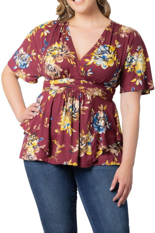 Encore Print Top - Plus